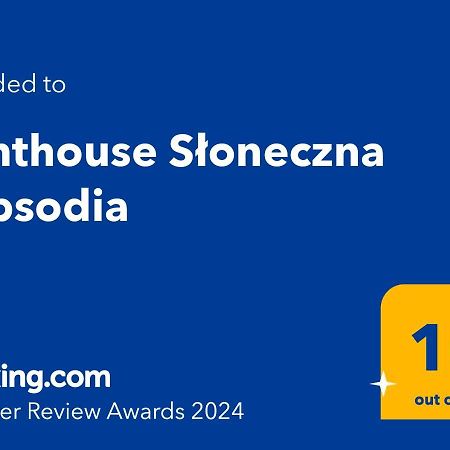 拉布卡Penthouse Sloneczna Rapsodia - Blisko Parku Zdrojowego - Duzy Taras Na Dachu - Piekny Widok - Winda - Garaz公寓 外观 照片