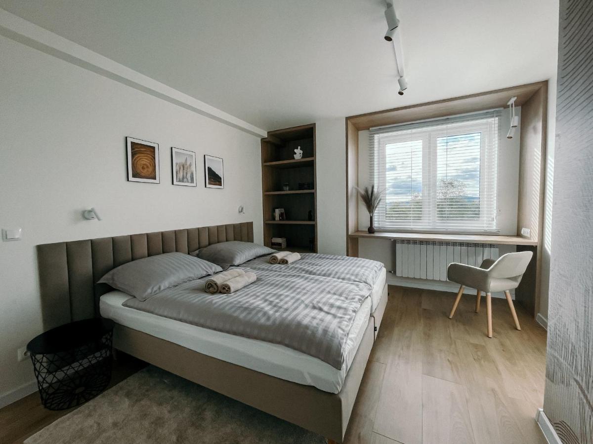 拉布卡Penthouse Sloneczna Rapsodia - Blisko Parku Zdrojowego - Duzy Taras Na Dachu - Piekny Widok - Winda - Garaz公寓 外观 照片