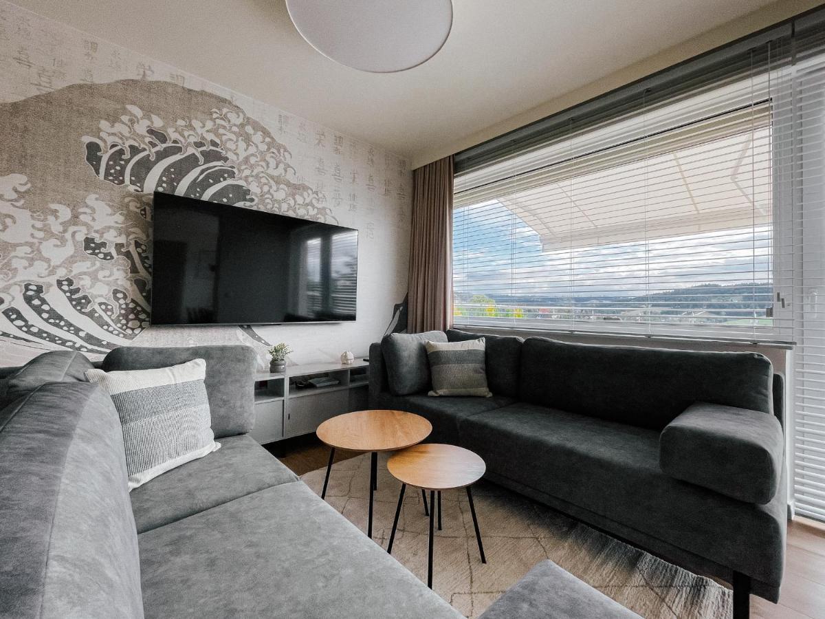 拉布卡Penthouse Sloneczna Rapsodia - Blisko Parku Zdrojowego - Duzy Taras Na Dachu - Piekny Widok - Winda - Garaz公寓 外观 照片