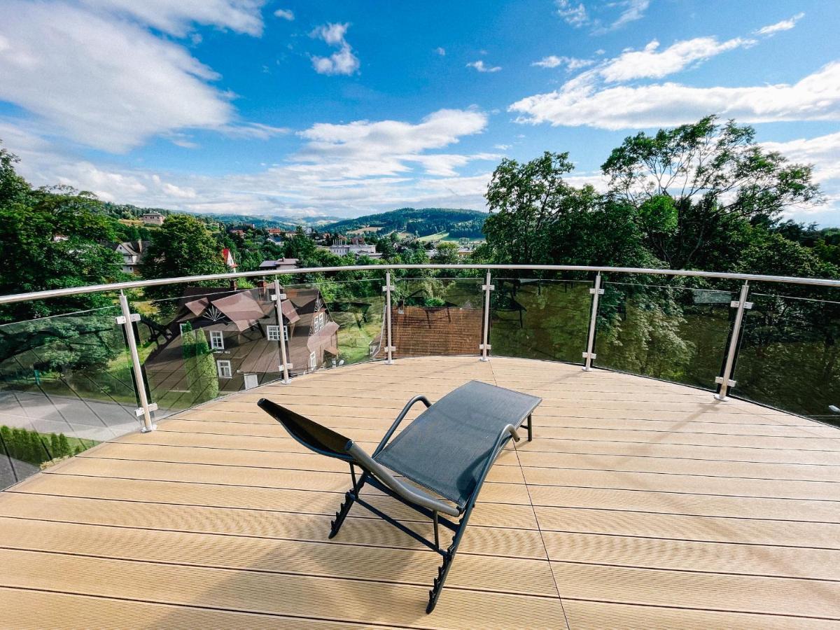拉布卡Penthouse Sloneczna Rapsodia - Blisko Parku Zdrojowego - Duzy Taras Na Dachu - Piekny Widok - Winda - Garaz公寓 外观 照片